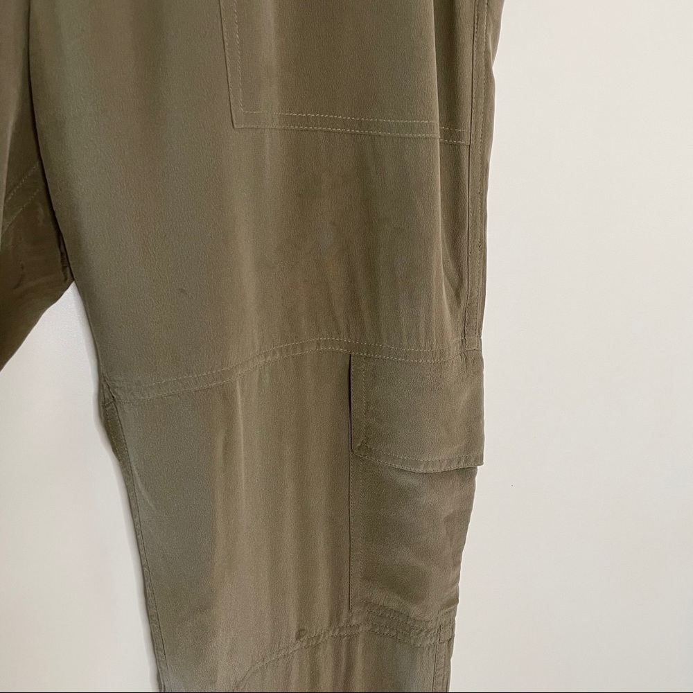 Theory Silk Hamtana Cargo Pants S - Picture 5 of 10
